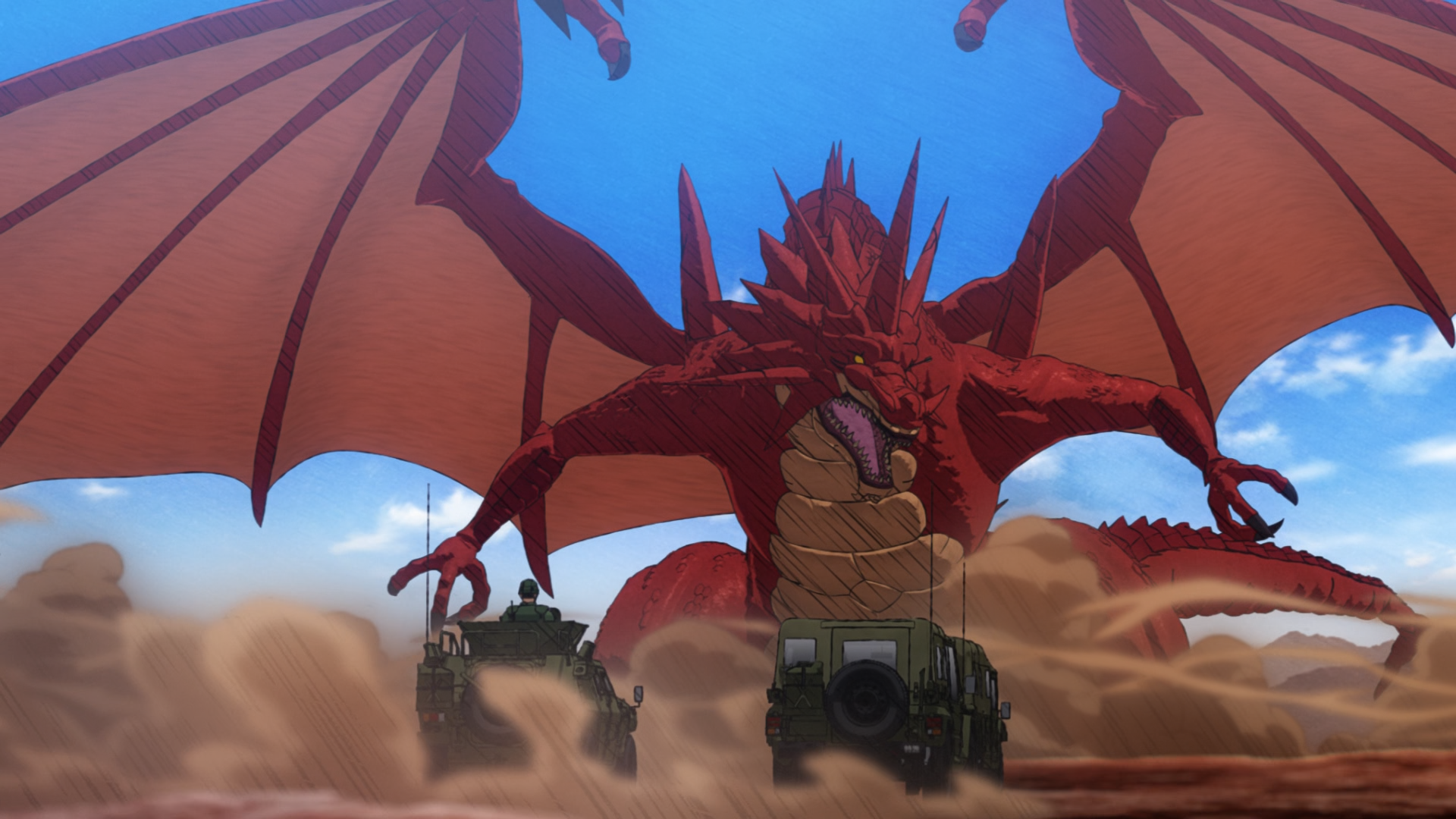 Gate: Jieitai Kanochi nite, Kaku Tatakaeri (XMX)